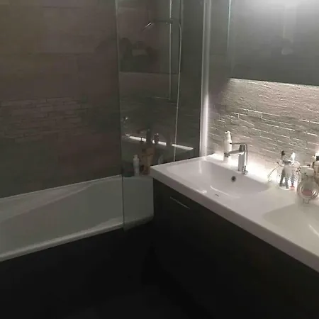 Magnifique 4 Pieces Vue Mer/parking/piscine 尼斯