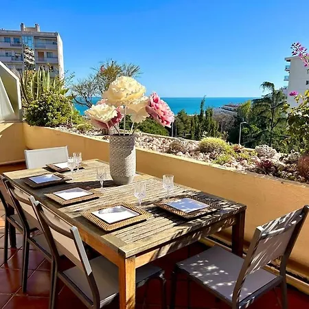 Magnifique 4 Pieces Vue Mer/parking/piscine * 尼斯